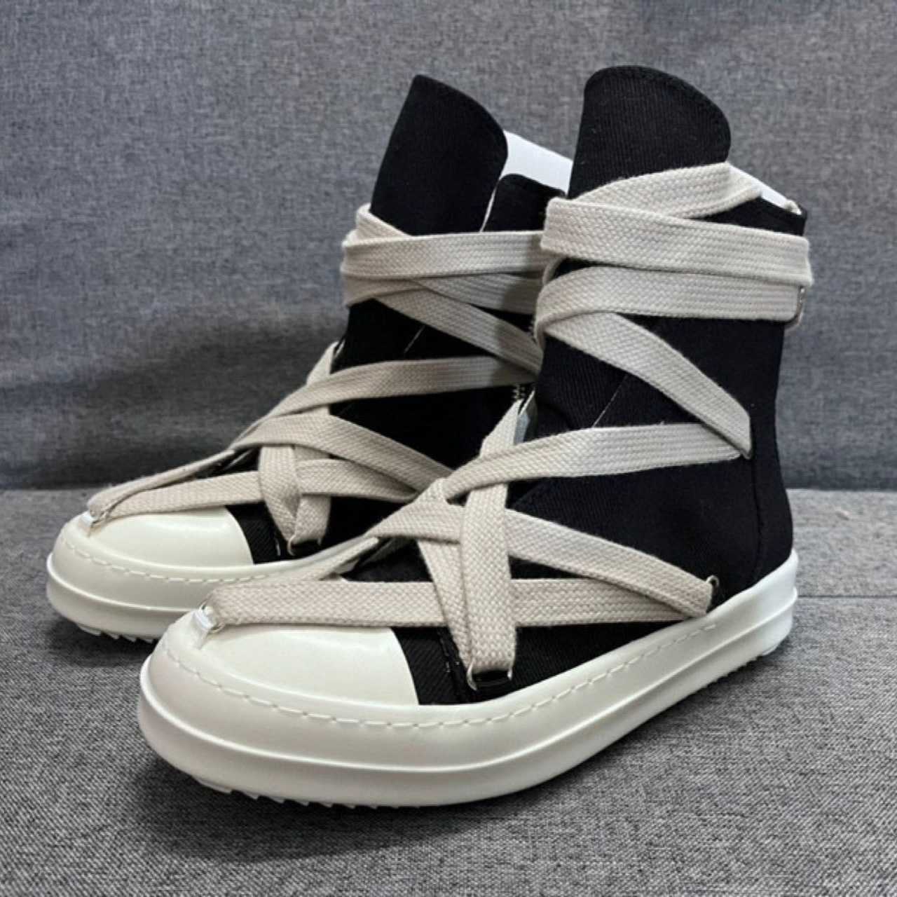 Rick Owens HEXA SNEAKS IN JUMBO LACE  - DesignerGu