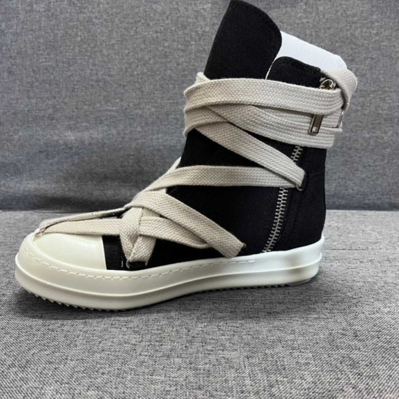 Rick Owens HEXA SNEAKS IN JUMBO LACE  - DesignerGu