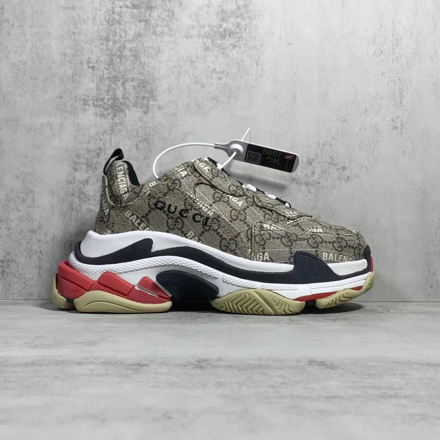 Gucci x Balenciaga Triple S Sneaker  - DesignerGu