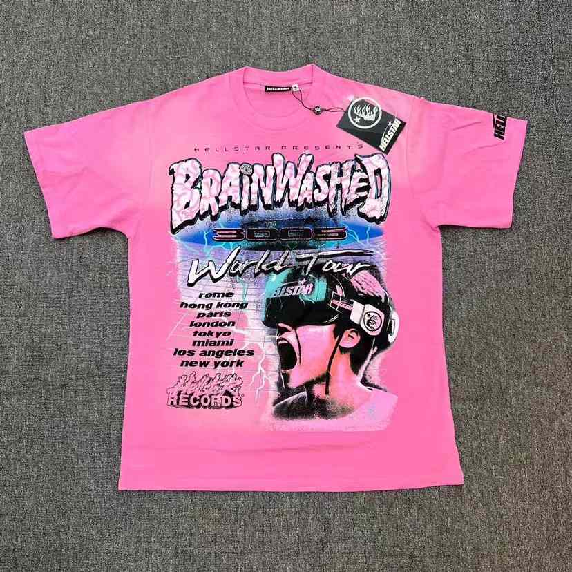 Hellstar Brainwashed World Tour Tee - DesignerGu