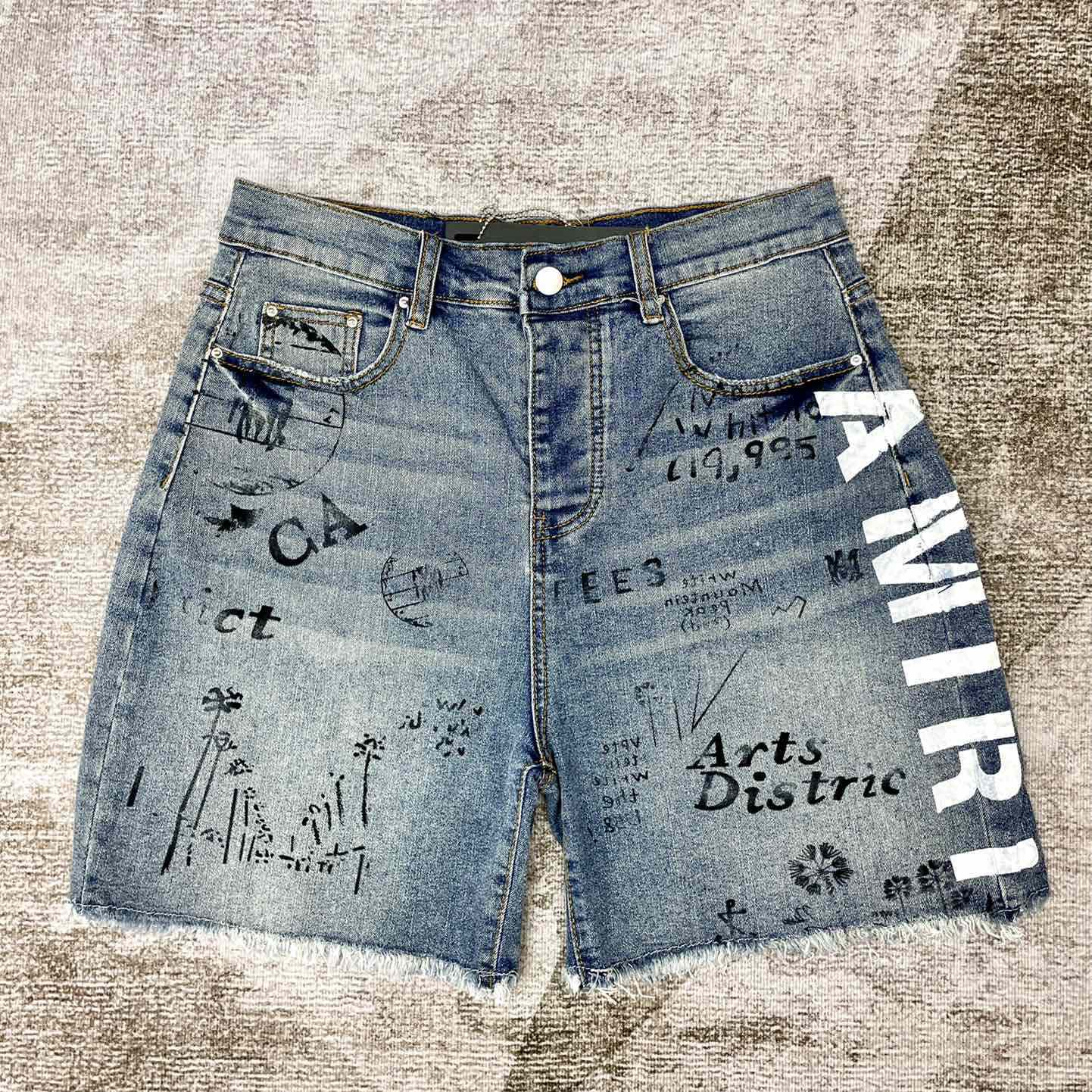 Amiri Denim Shorts - DesignerGu