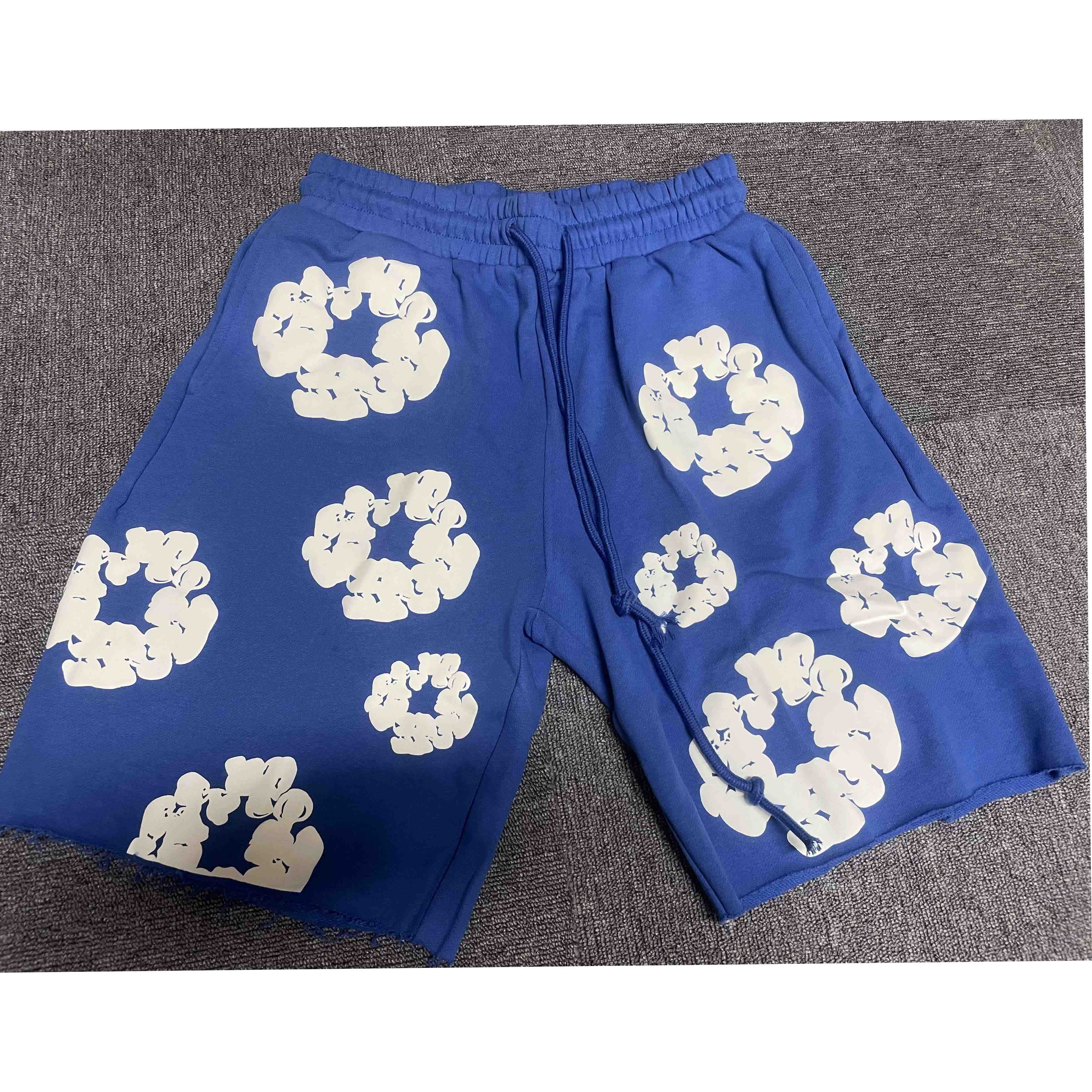 Denim Tears Cotton Wreath Sweat Shorts - DesignerGu