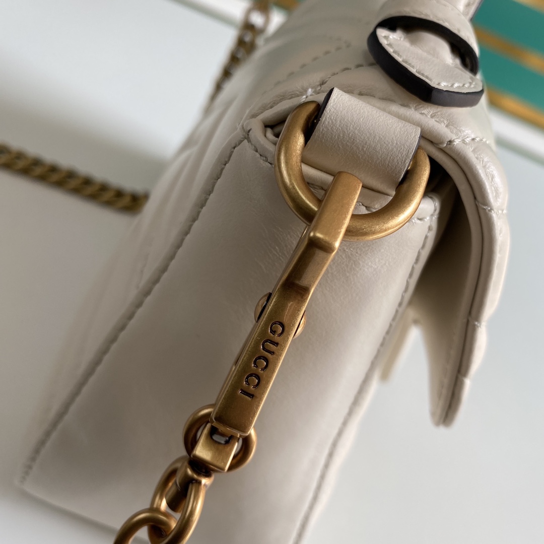 Gucci GG Marmont Mini Top Handle Bag - DesignerGu