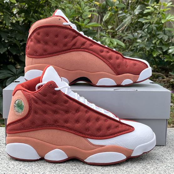 Air Jordan 13 “Dune Red” Sneakers       DJ5982-601 - DesignerGu