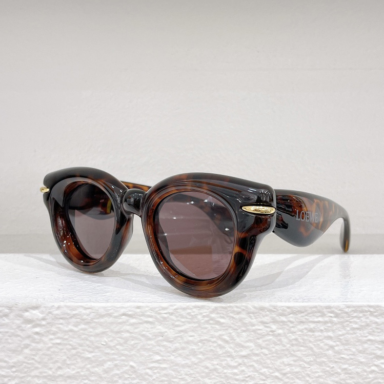 Loewe Inflated Round Sunglasses In Nylon - DesignerGu