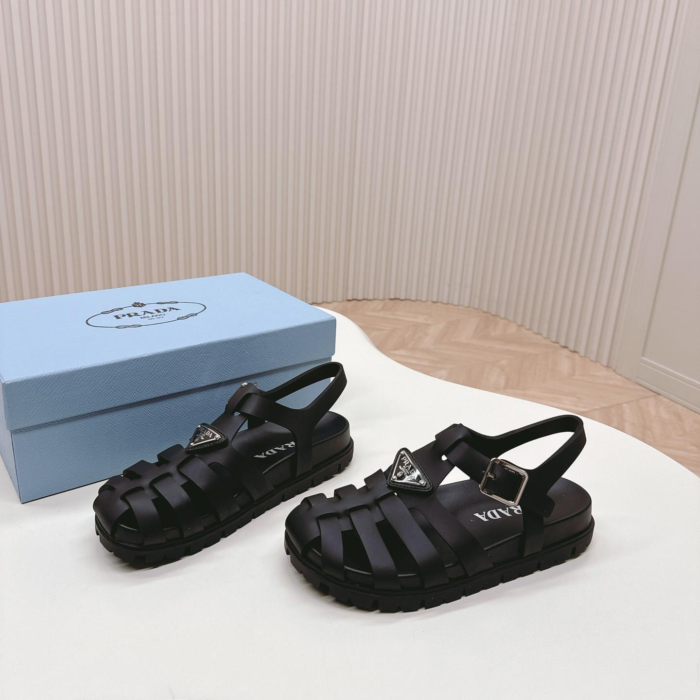 Prada Sporty Fisherman Sandals - DesignerGu