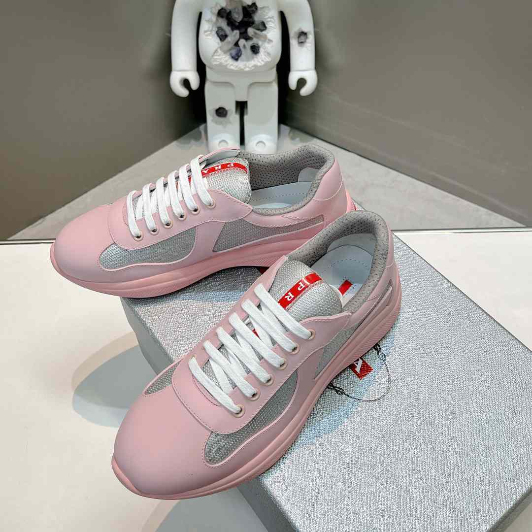 Prada America's Cup Soft Rubber And Bike Fabric Sneakers - DesignerGu