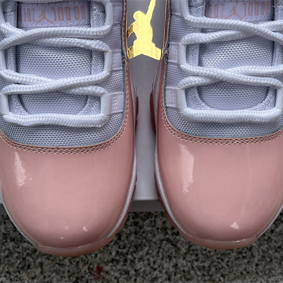 Air Jordan 11 Low WMNS “Legend Pink” Sneakers     AH7860-160 - DesignerGu