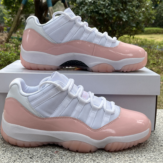 Air Jordan 11 Low WMNS “Legend Pink” Sneakers     AH7860-160 - DesignerGu