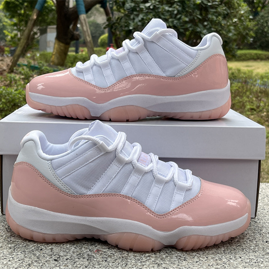 Air Jordan 11 Low WMNS “Legend Pink” Sneakers     AH7860-160 - DesignerGu