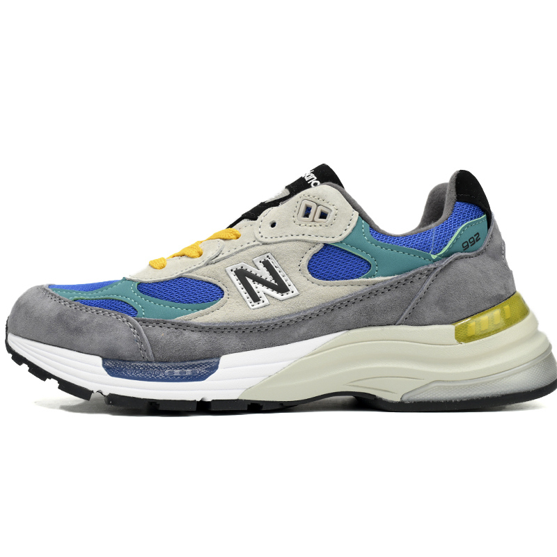 New Balance 992 Blue Grey Sneakers      M992RR  - DesignerGu