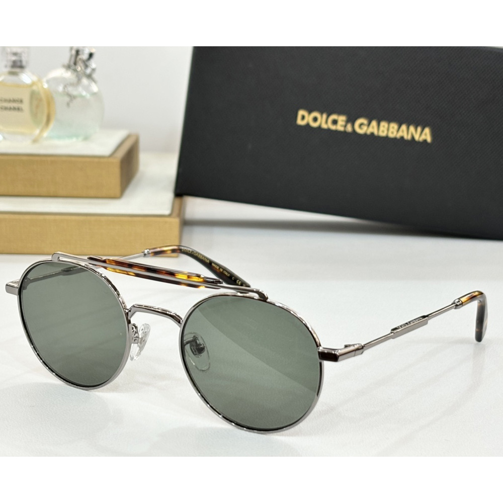 Dolce & Gabbana Diagonal Cut Sunglasses      DG2295 - DesignerGu