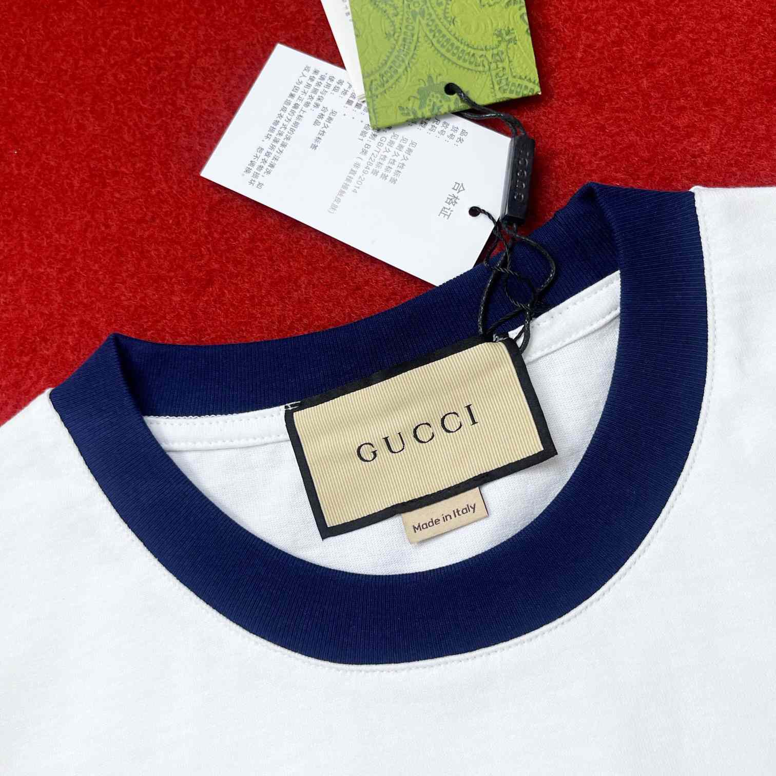 Gucci Cotton Jersey T-shirt  - DesignerGu