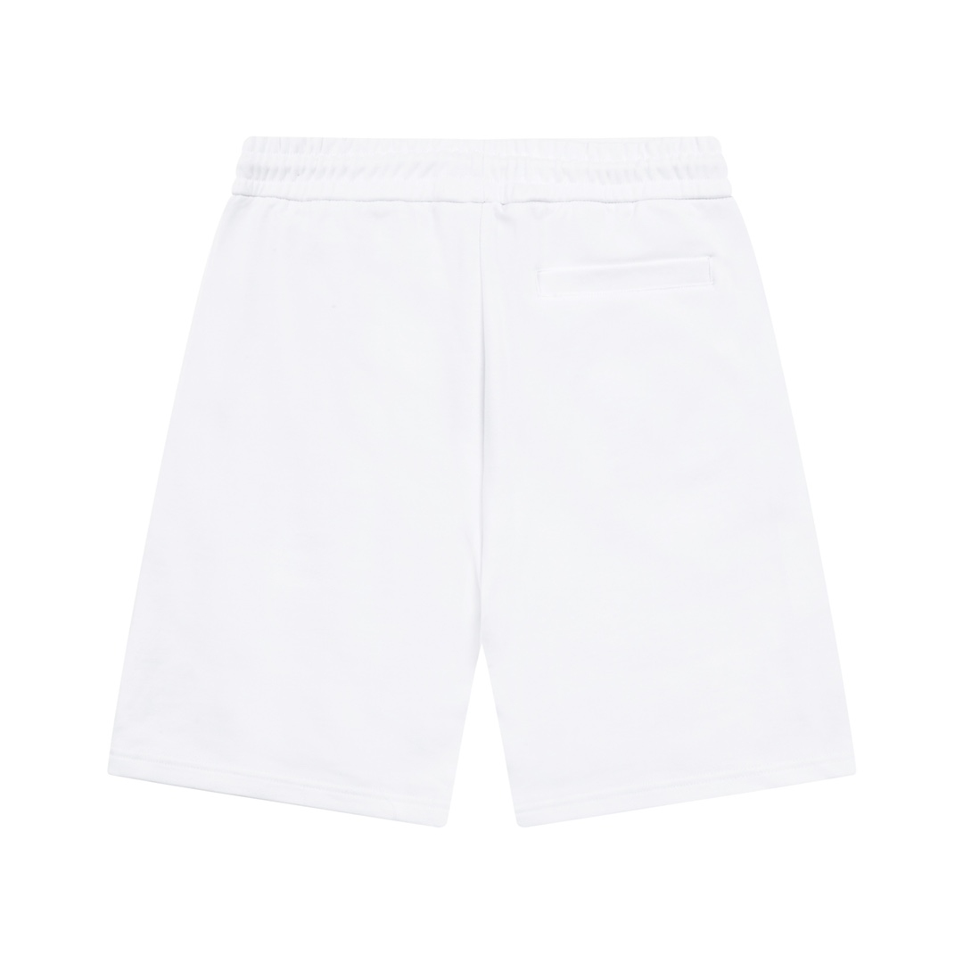 Balenciaga Logo Cotton Shorts - DesignerGu