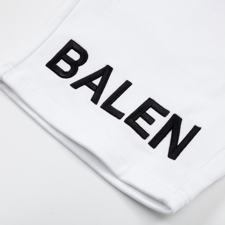 Balenciaga Logo Cotton Shorts - DesignerGu