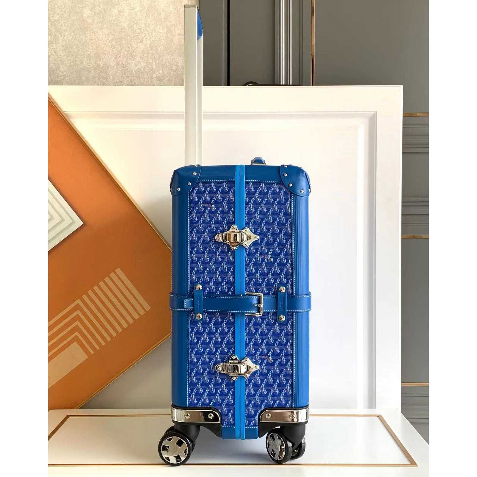 Goyard Bourget PM Trolley Case - DesignerGu