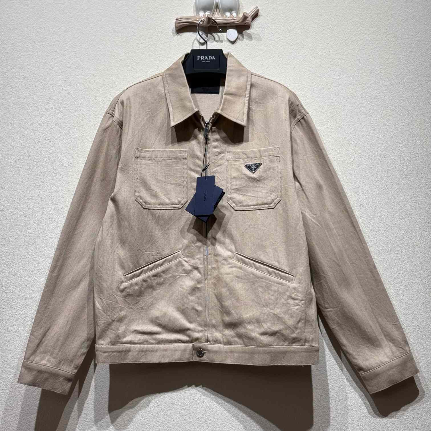 Prada Denim Blouson Jacket - DesignerGu