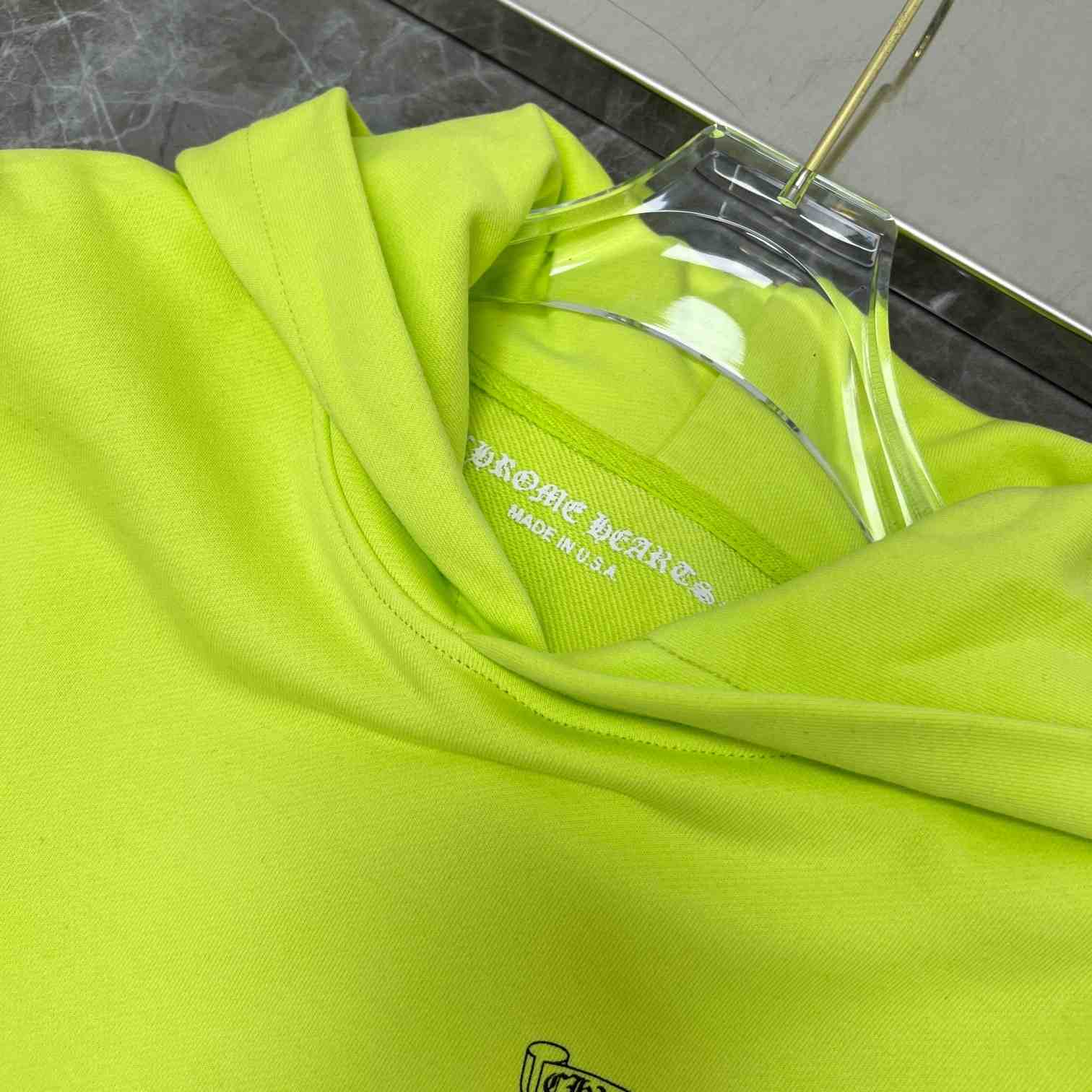 Chrome Heart Matty Boy 'Link' Lime Hoodie - DesignerGu