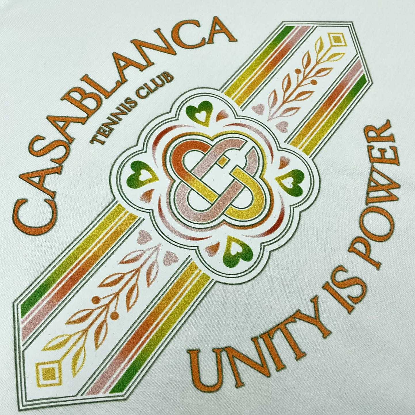 Casablanca Unity is Power T-shirt    C802 - DesignerGu