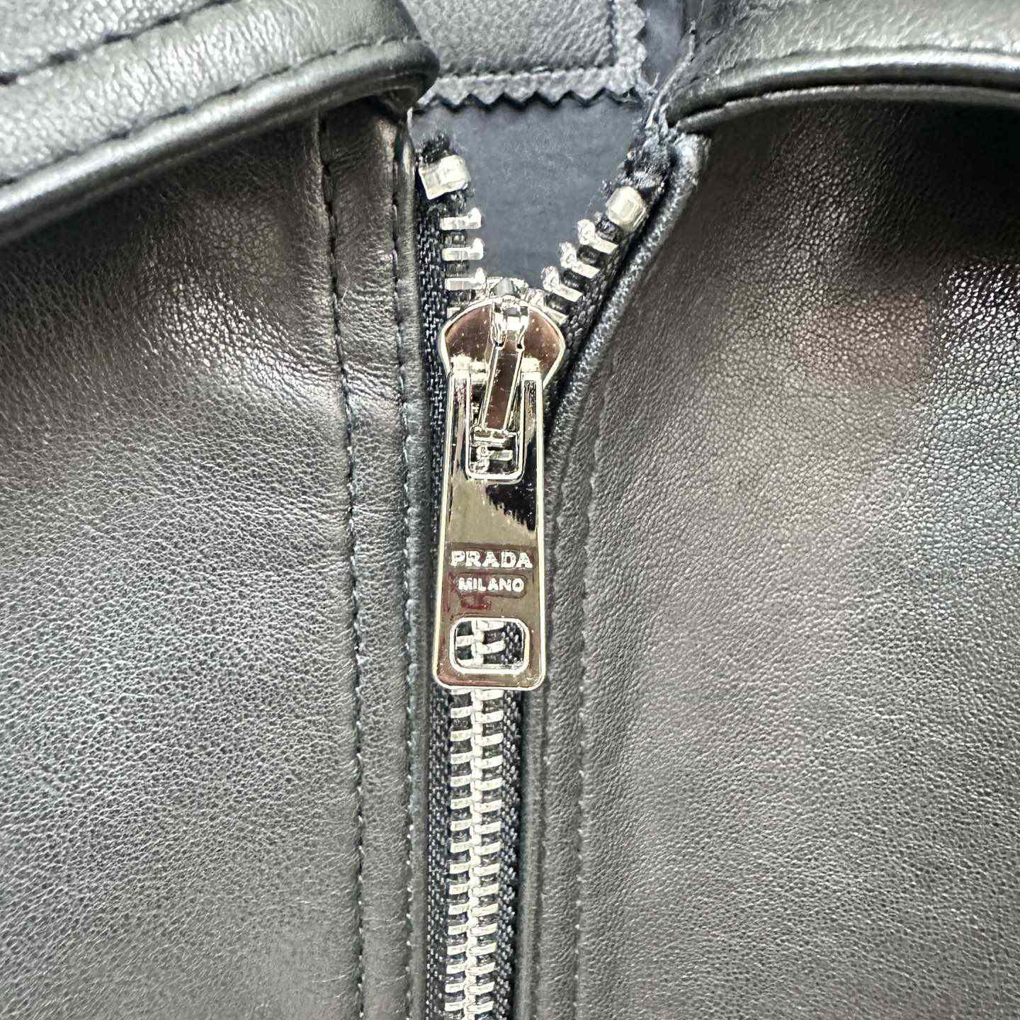 Prada Leather Jacket - DesignerGu