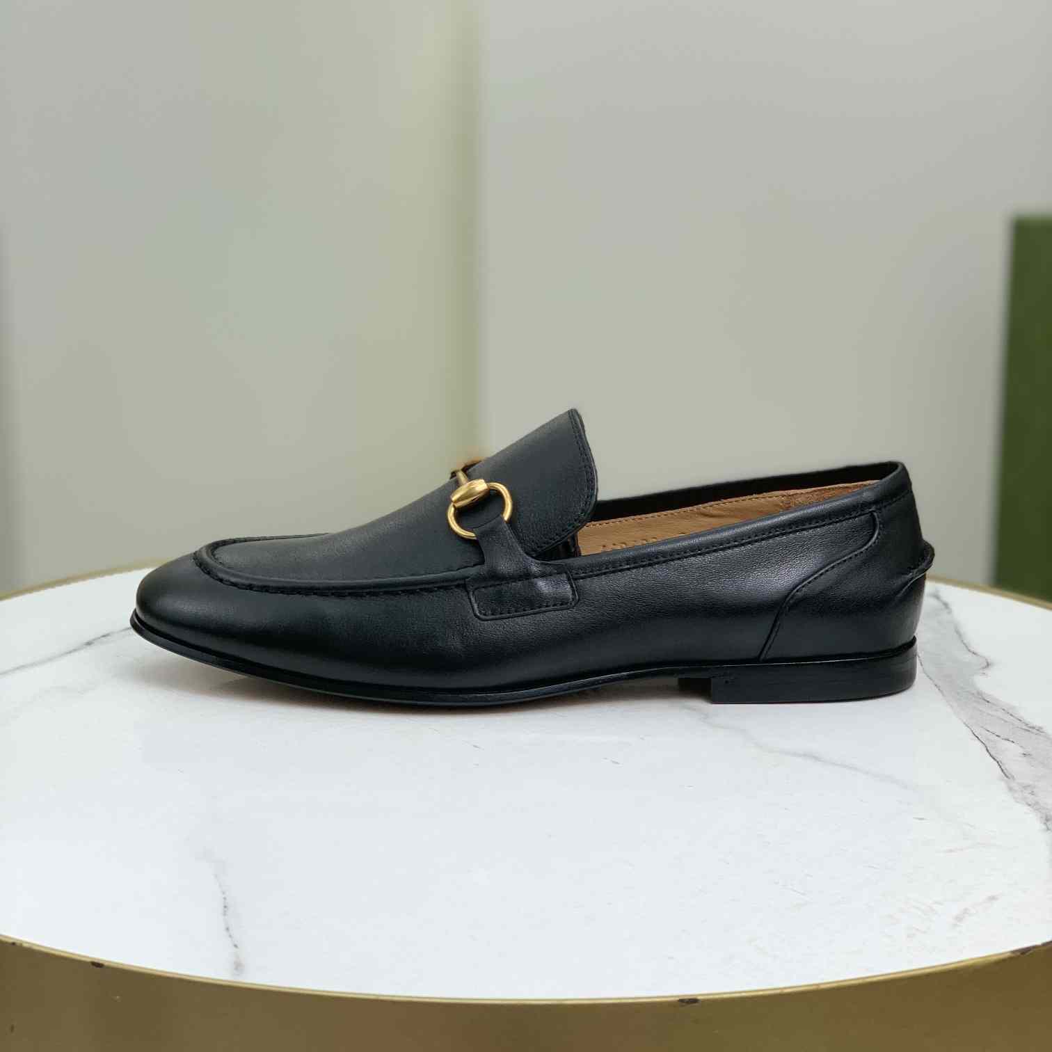 Gucci Jordaan Leather Loafer - DesignerGu