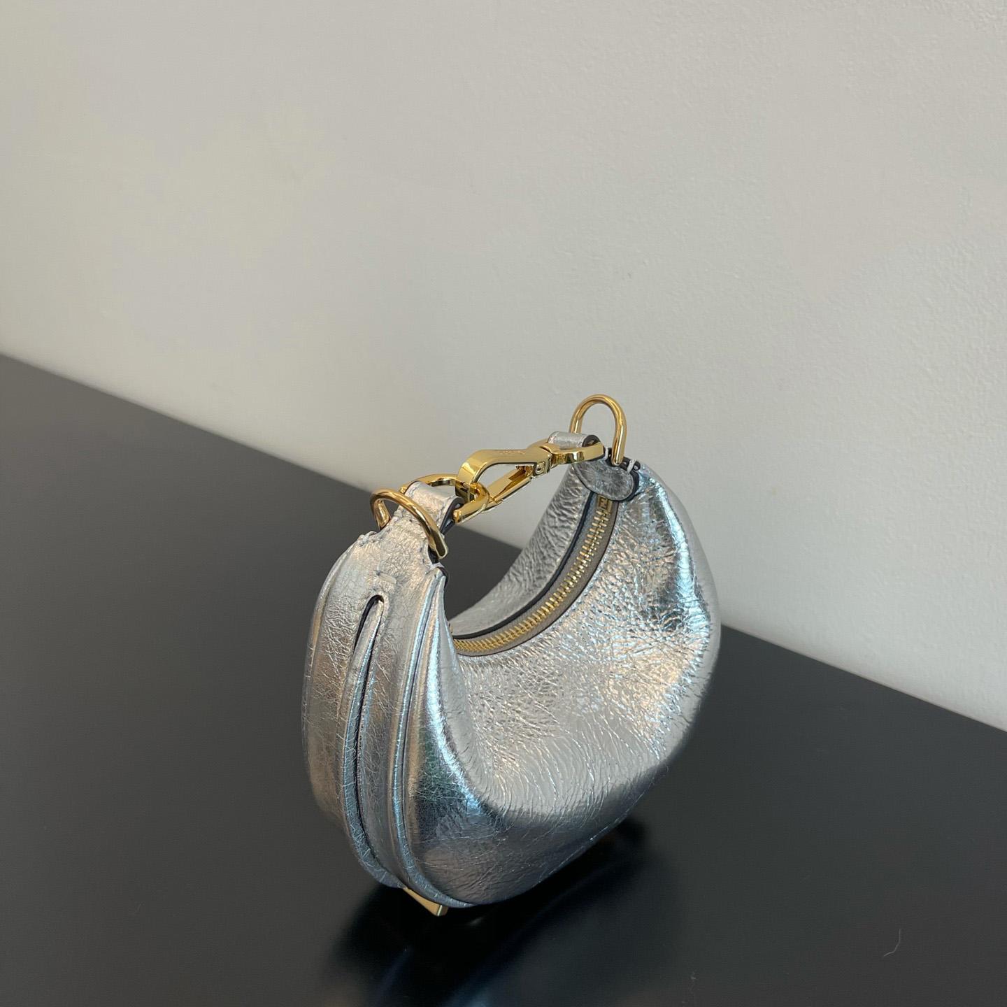 Fendi Nano Fendigraphy Mini Hobo Bag (16.5x14x5cm) - DesignerGu