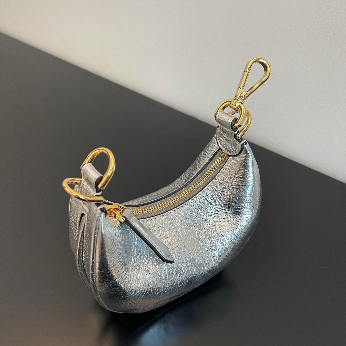 Fendi Nano Fendigraphy Mini Hobo Bag (16.5x14x5cm) - DesignerGu