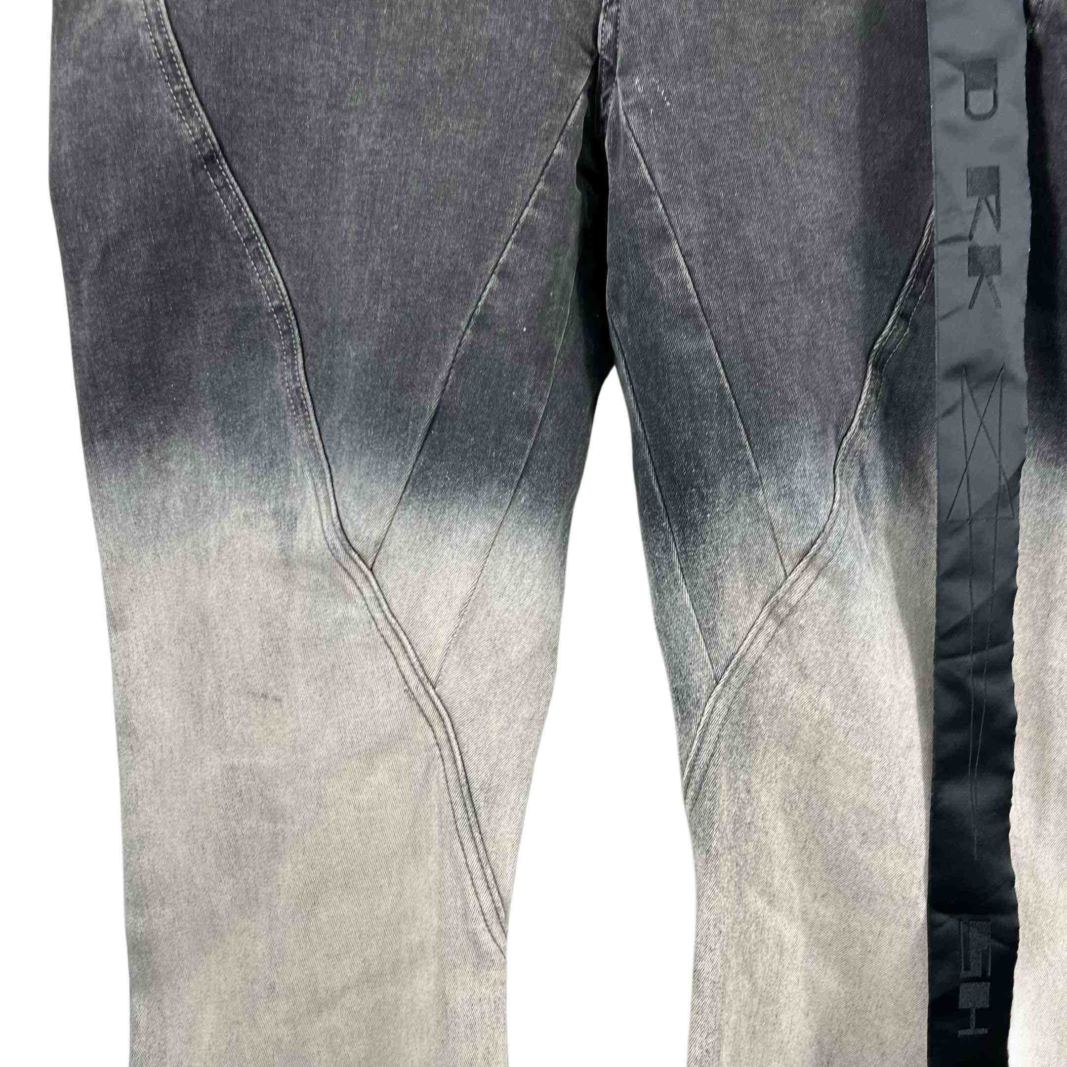 Rick Owens Drkshdw Bolan Bootcut Gradient Jeans - DesignerGu