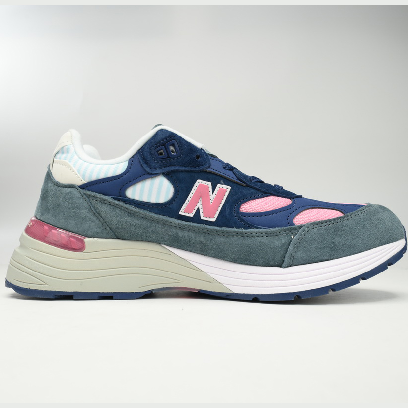 New Balance 992 Blue Green Pink Sneakers      M992NT  - DesignerGu