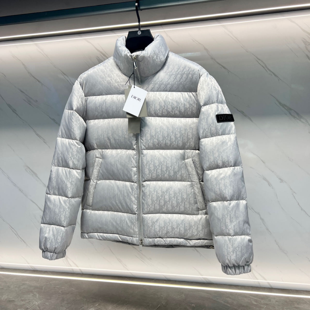 Dior Oblique Short Down Jacket - DesignerGu