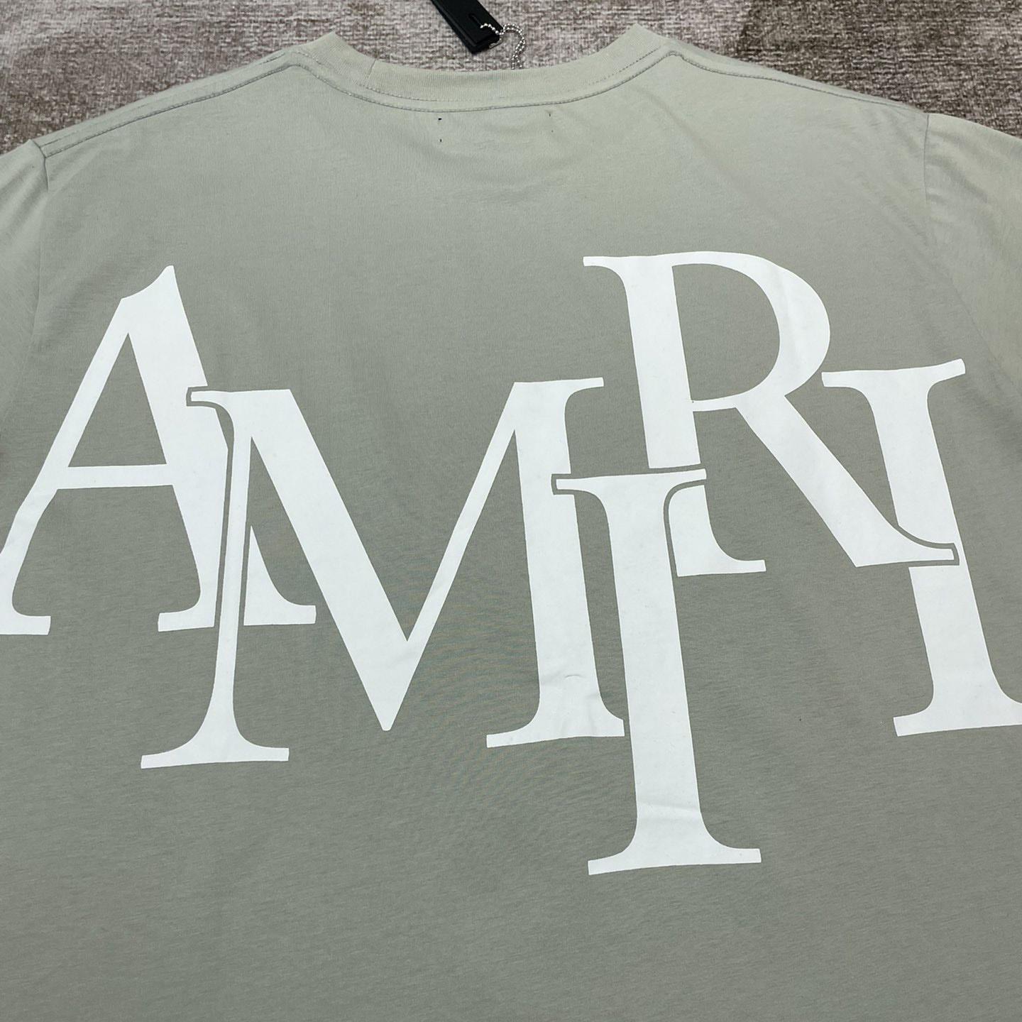 Amiri Logo Cotton T-shirt - DesignerGu