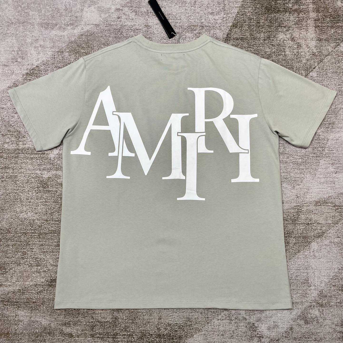 Amiri Logo Cotton T-shirt - DesignerGu