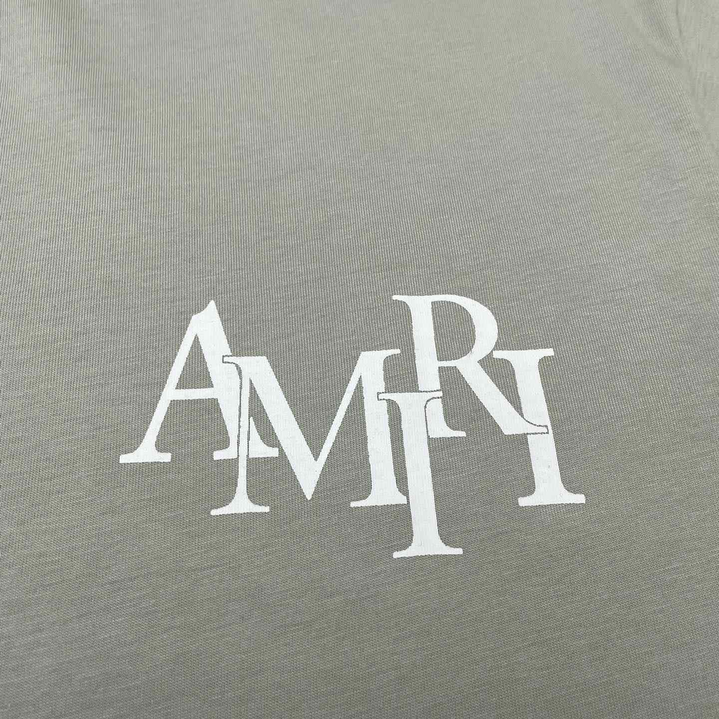 Amiri Logo Cotton T-shirt - DesignerGu