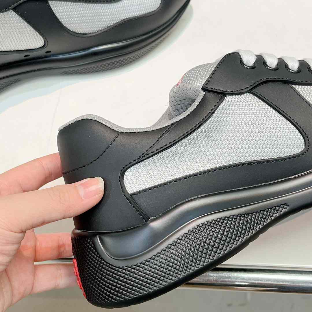 Prada America's Cup Soft Rubber And Bike Fabric Sneakers - DesignerGu