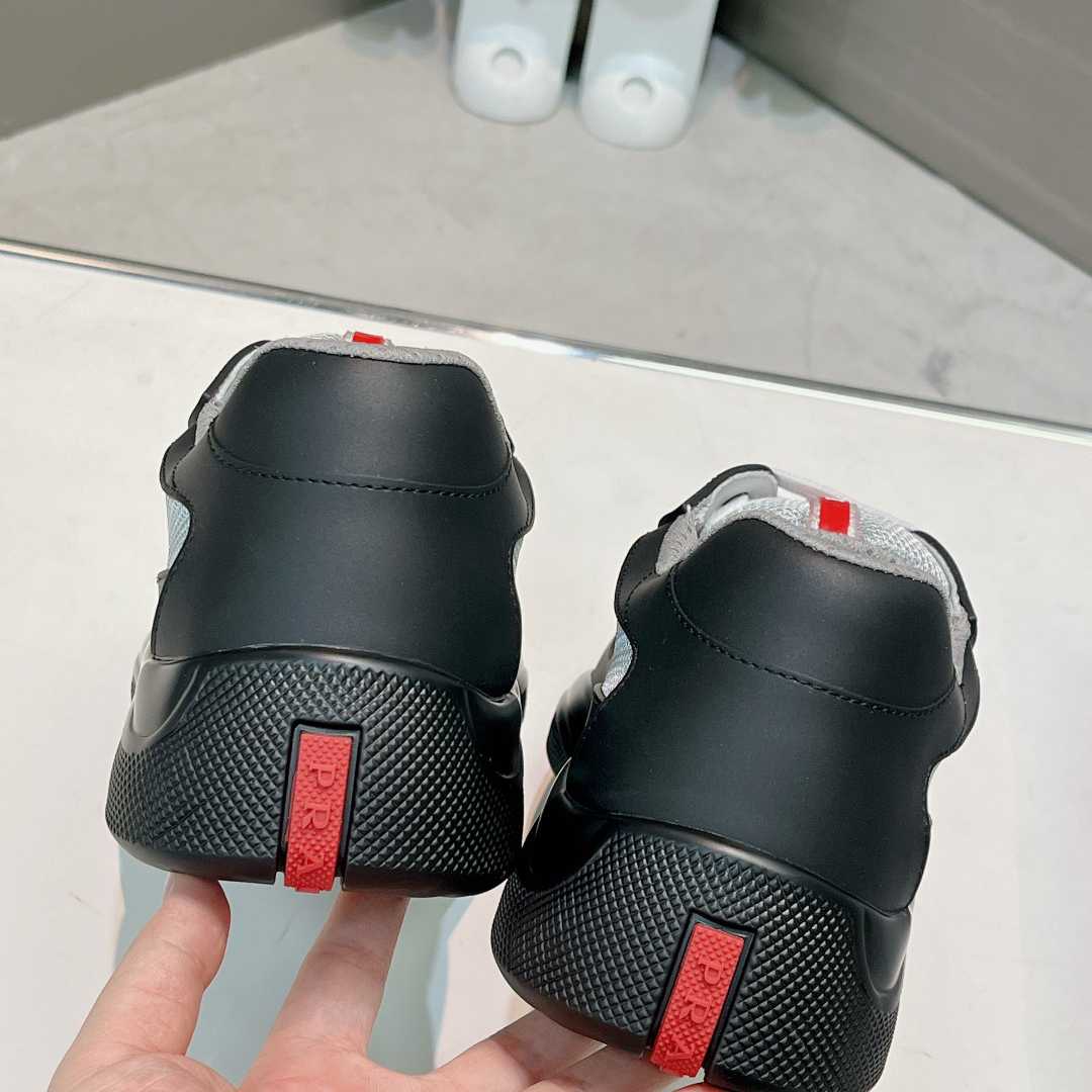 Prada America's Cup Soft Rubber And Bike Fabric Sneakers - DesignerGu