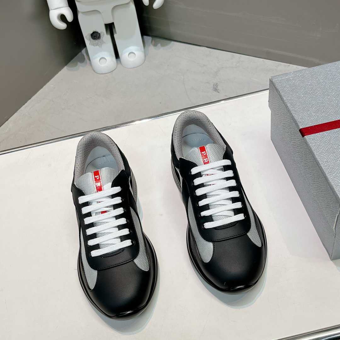 Prada America's Cup Soft Rubber And Bike Fabric Sneakers - DesignerGu