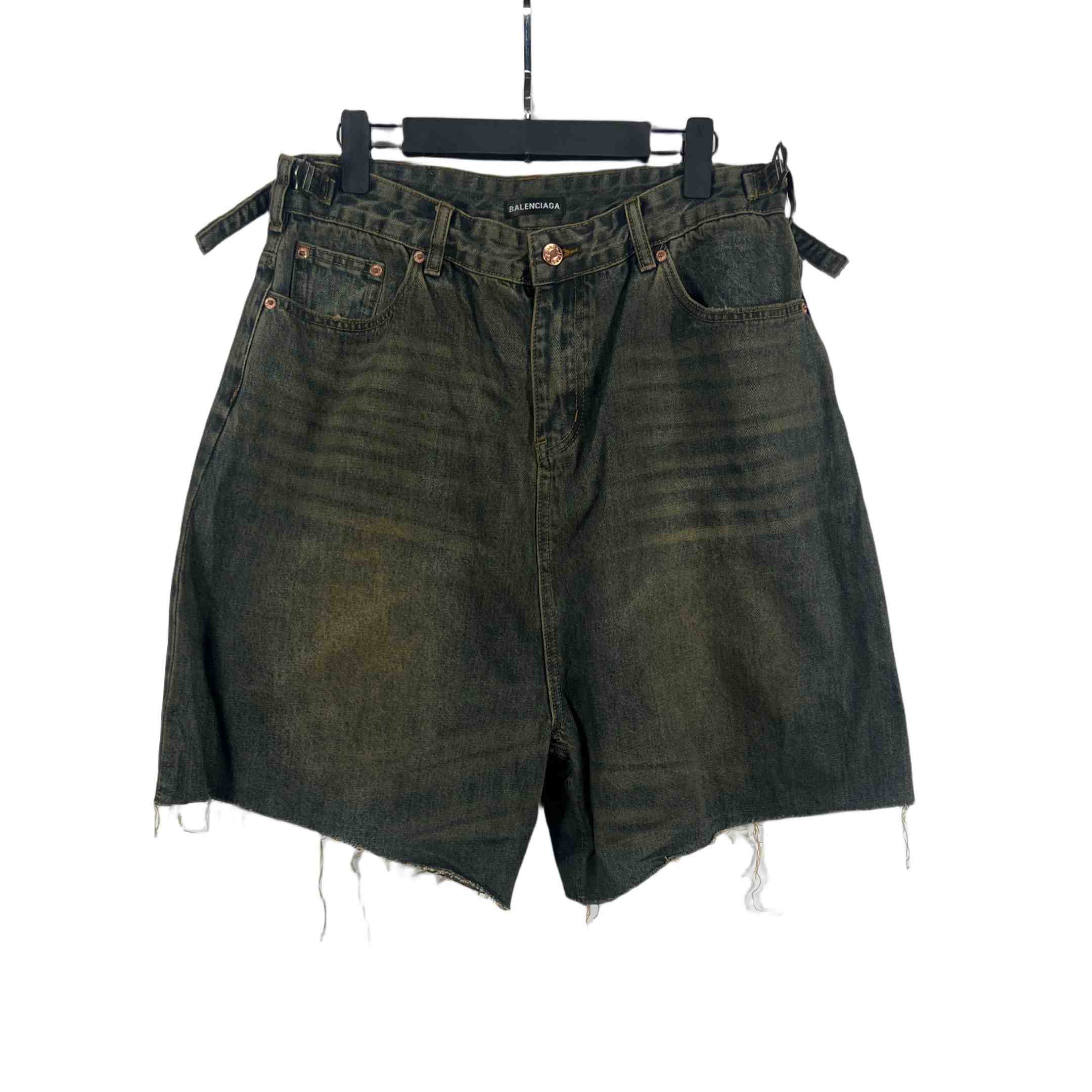 Balenciaga Denim Shorts - DesignerGu