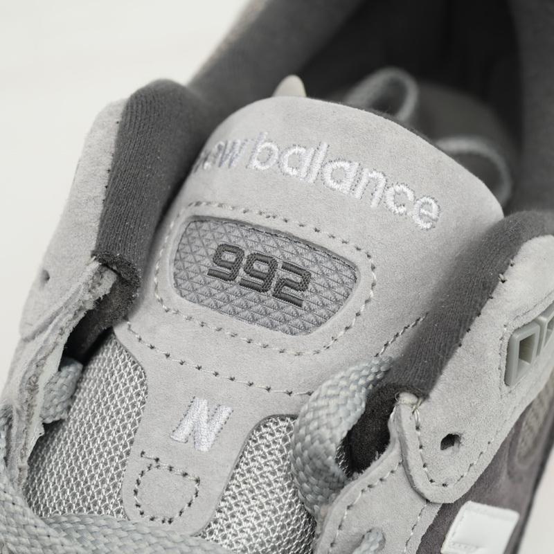 New Balance 992 Grey Blue Sneakers      M992AG  - DesignerGu