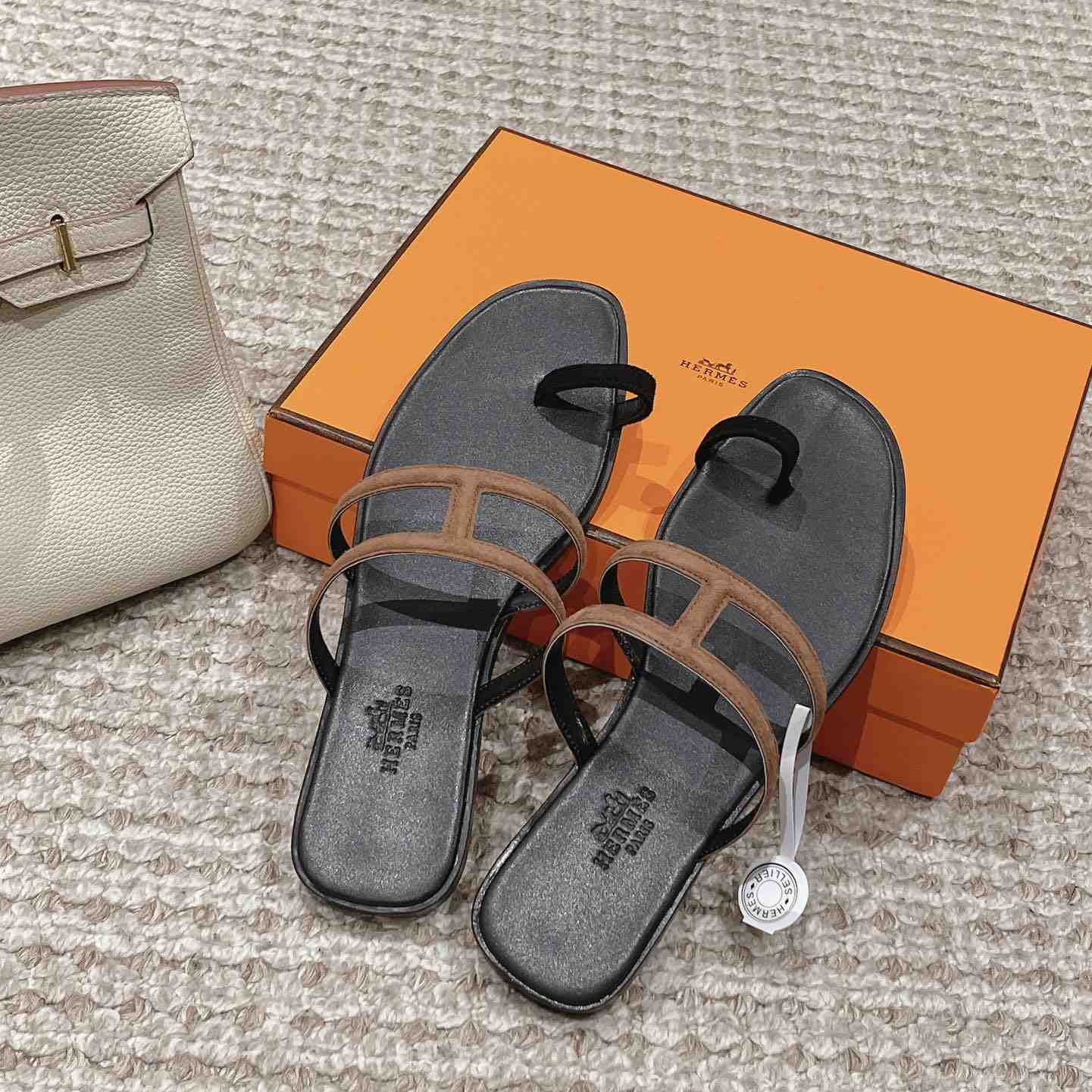 Hermes Georgia Sandal - DesignerGu