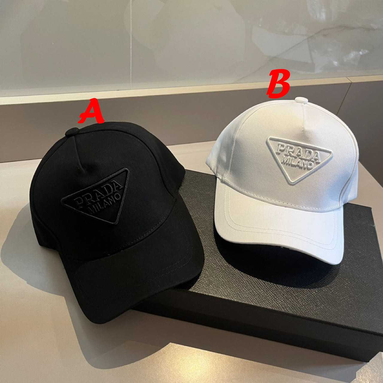 Prada Logo-patch Baseball Cap - DesignerGu