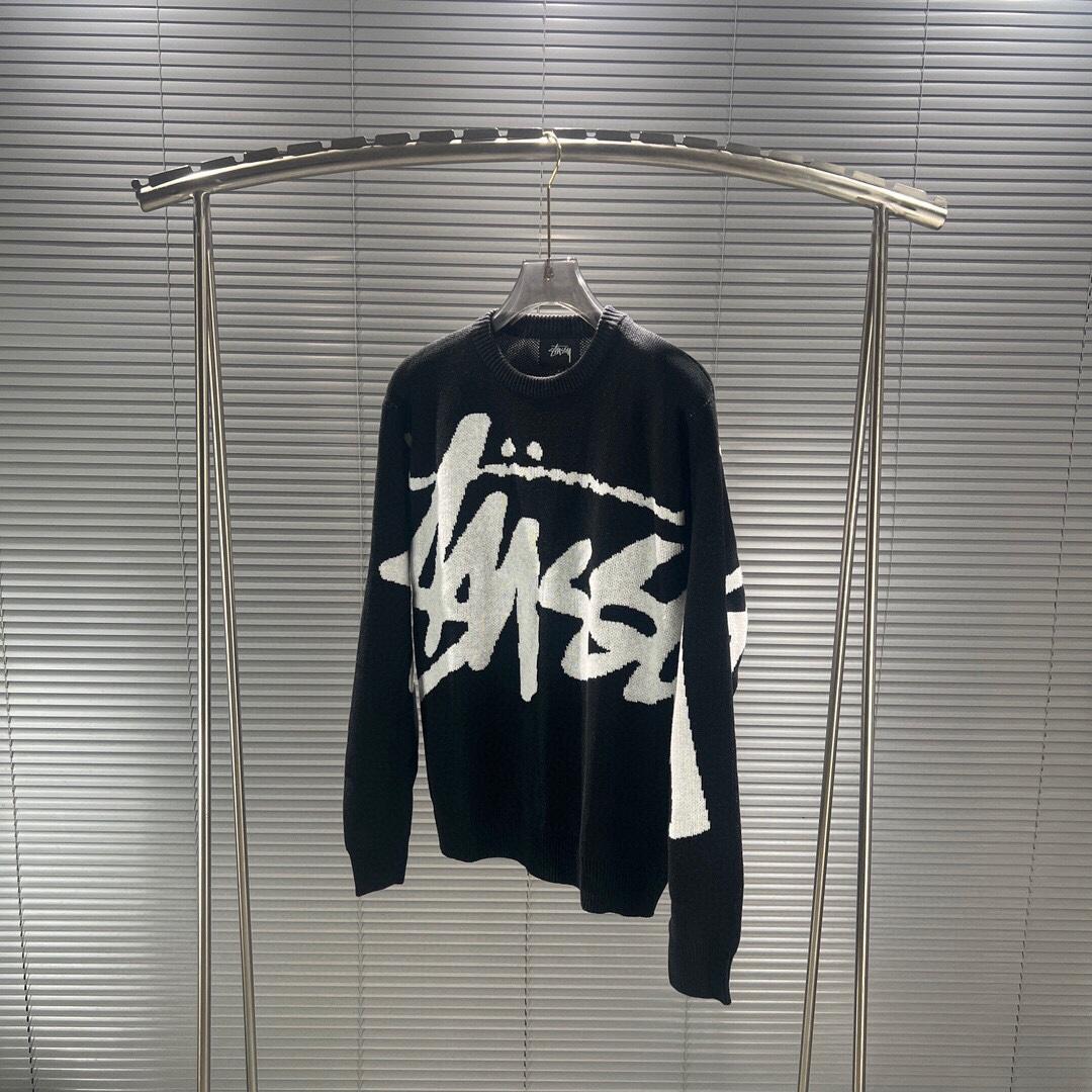 Stussy Logo-knit Jumper - DesignerGu