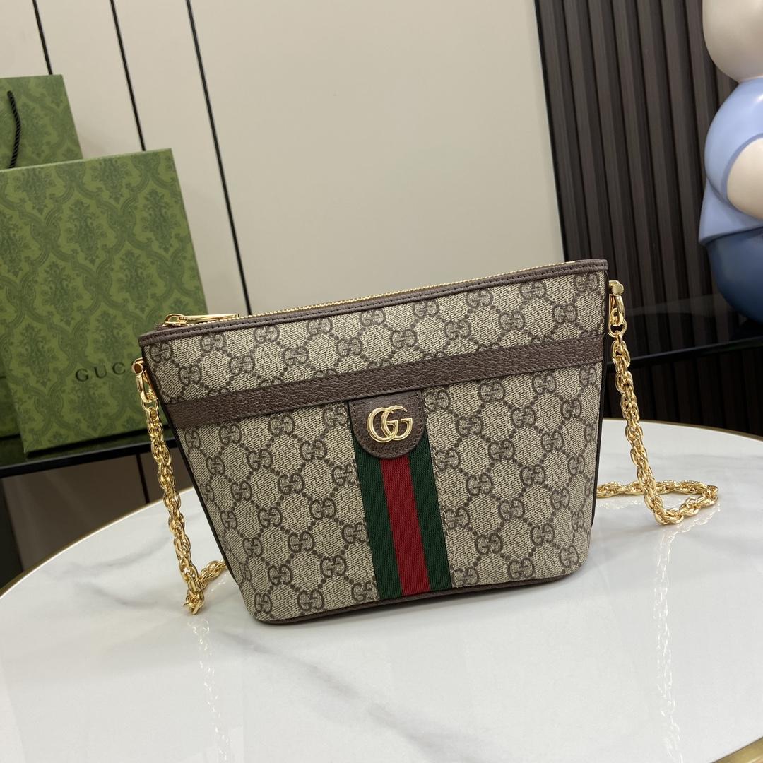 Gucci Ophidia GG Mini Shoulder Bag  - DesignerGu