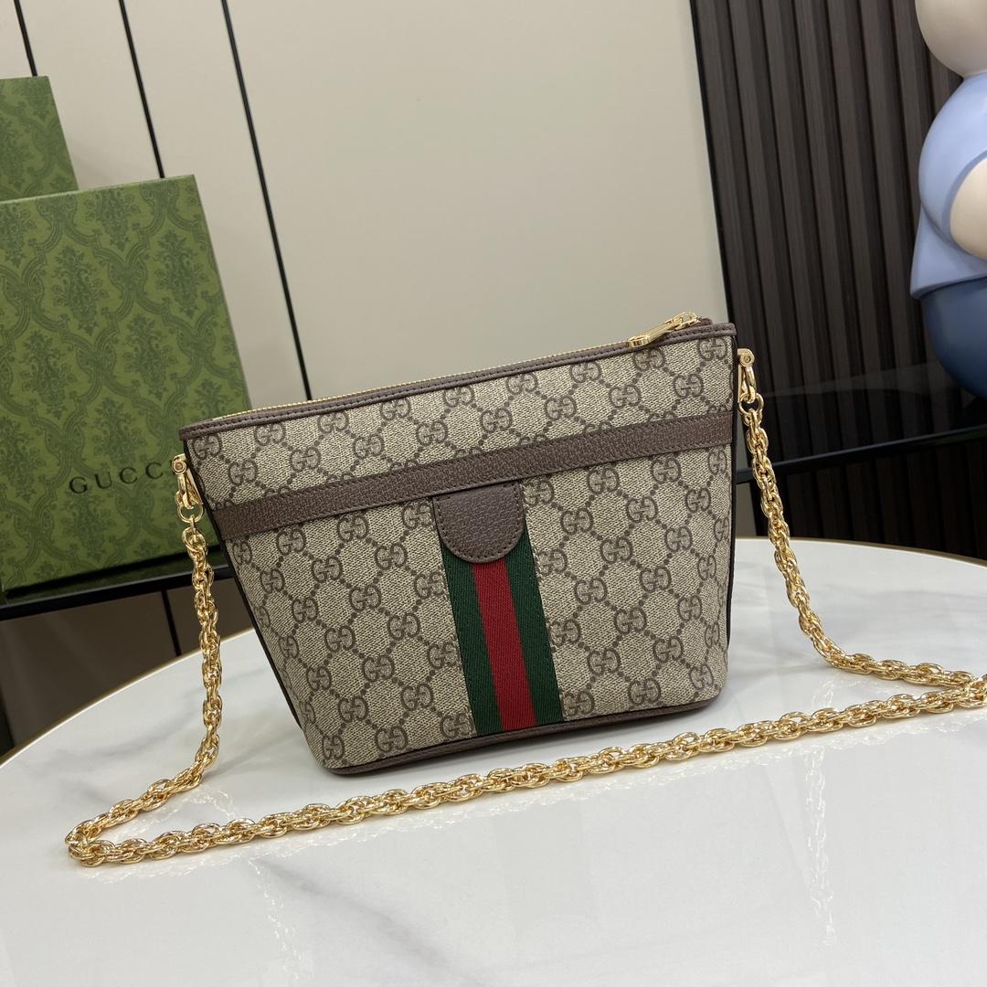 Gucci Ophidia GG Mini Shoulder Bag  - DesignerGu