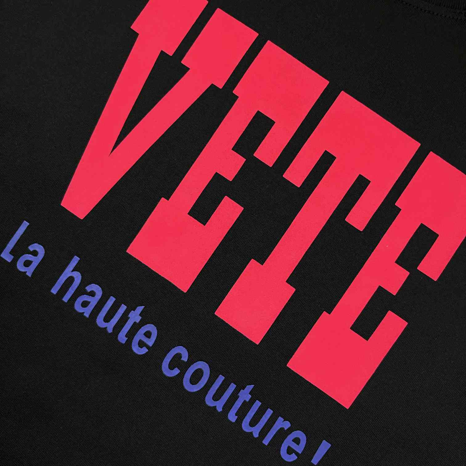 Vetements Black 'La Haute Couture' T-Shirt - DesignerGu