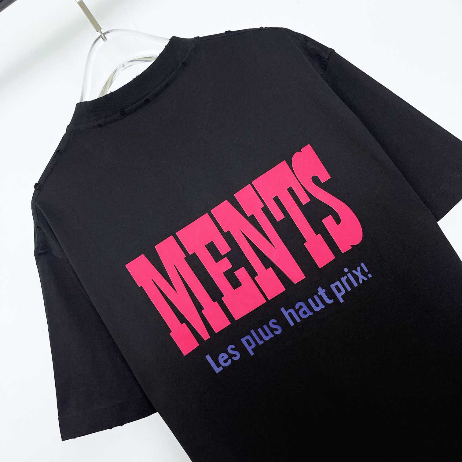 Vetements Black 'La Haute Couture' T-Shirt - DesignerGu