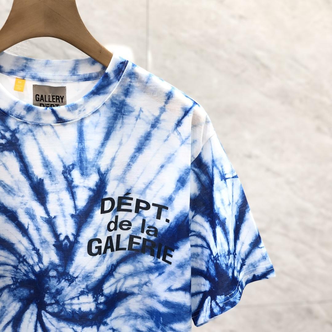 Gallery Dept. Tie-Dyed Logo-Print Cotton T-Shirt  - DesignerGu