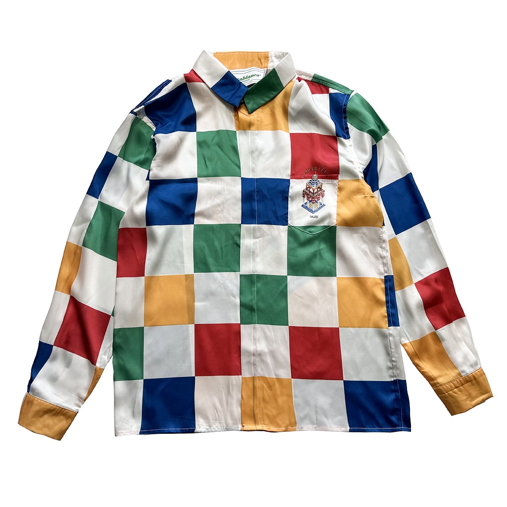 Casablanca 'primary check' shirt - DesignerGu