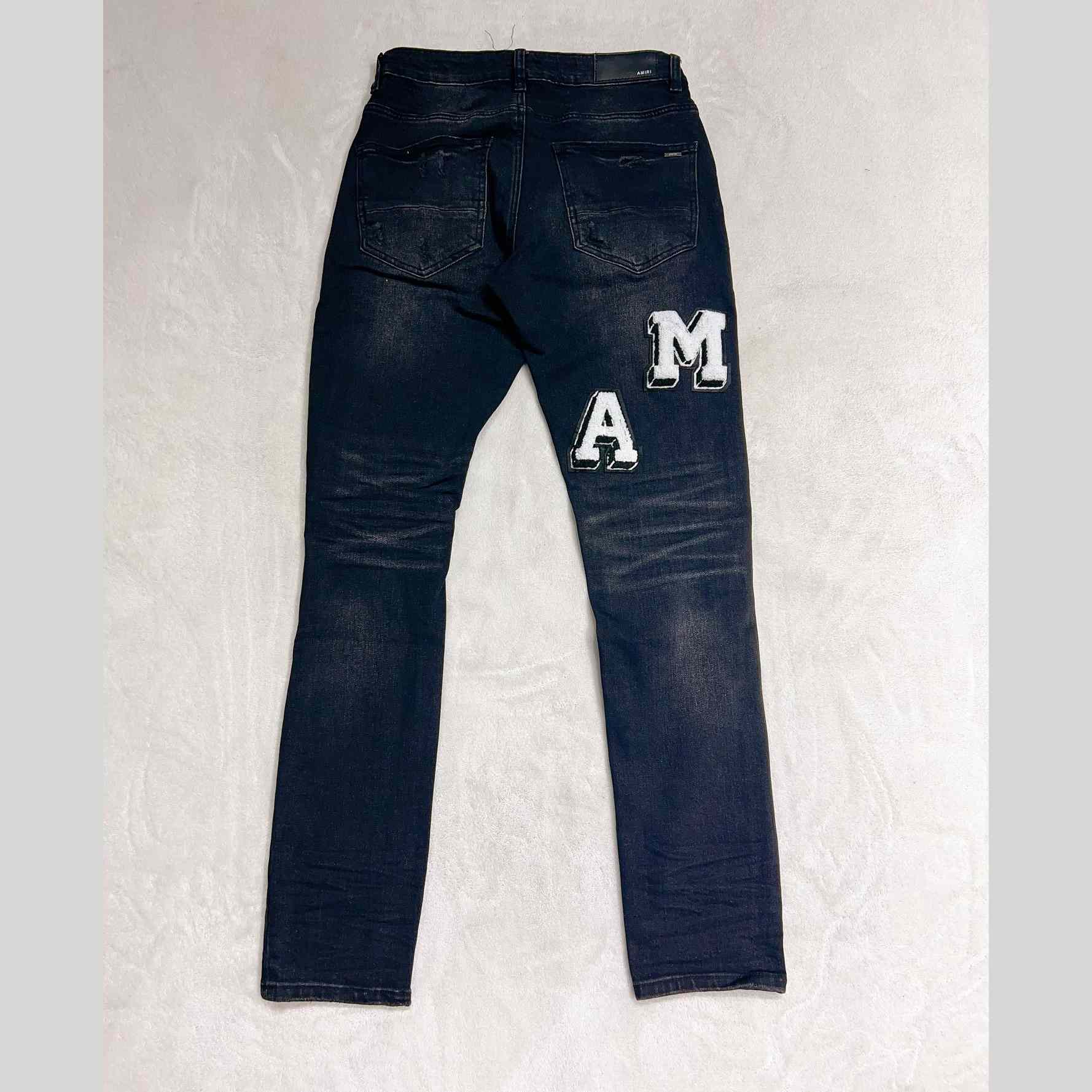 Amiri Slim-fit Jeans     AM3103-1 - DesignerGu