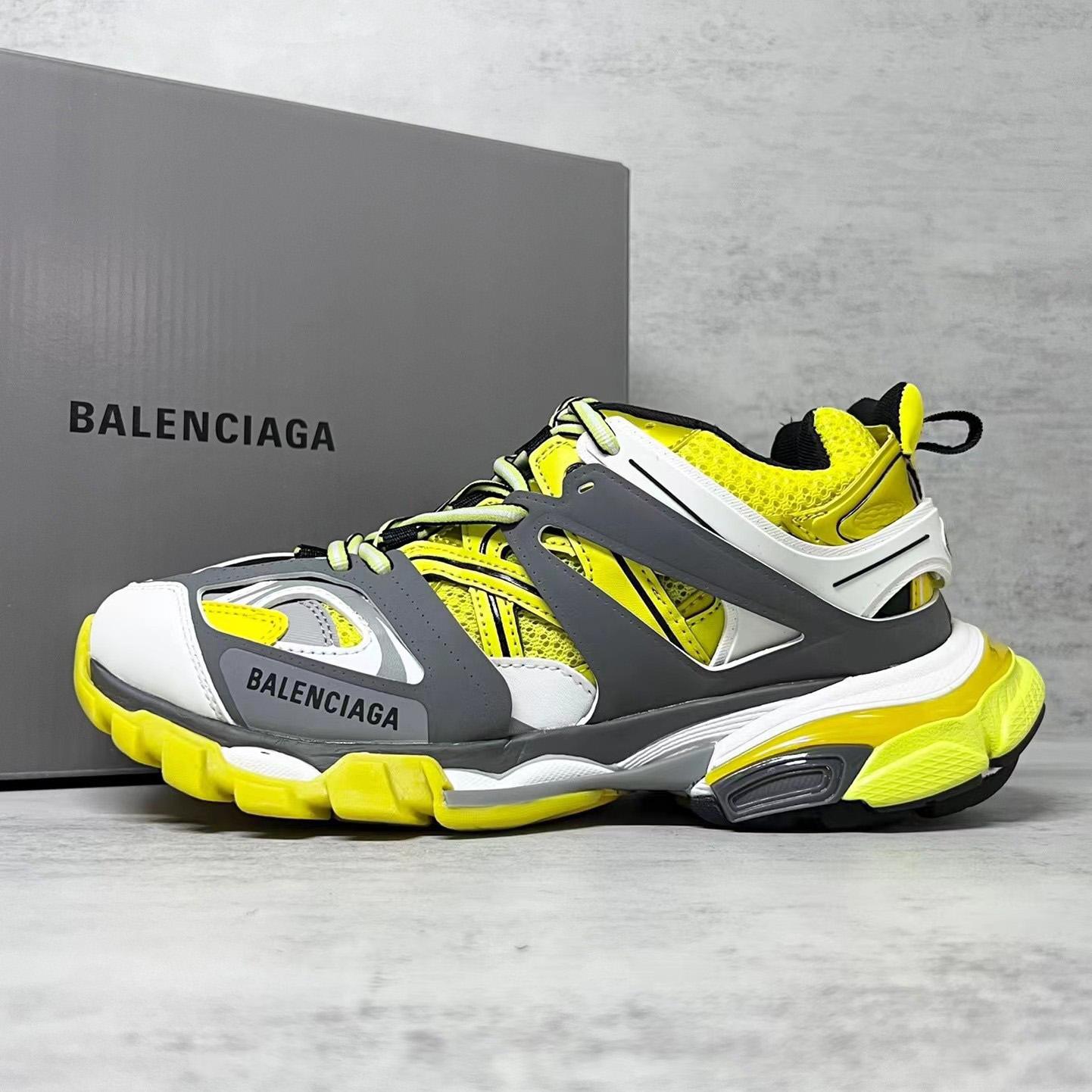 Balenciaga Track Trainer 'Yellow' - DesignerGu