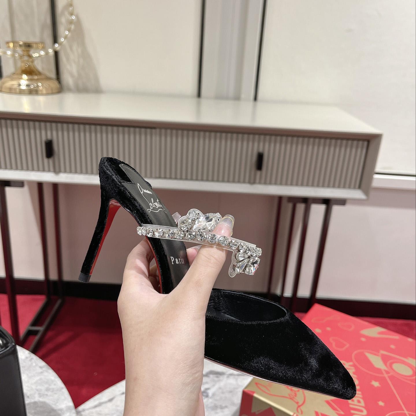 Christian Louboutin Planet Queen 70mm Mules Pumps  - DesignerGu